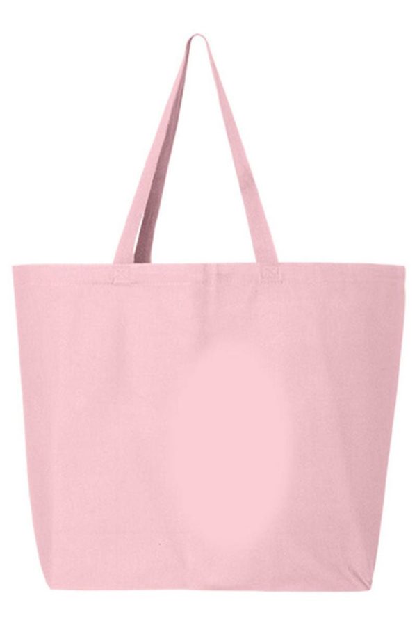 Candy Colors Merry And Bright Canvas Jumbo Tote Cheap - Image 2