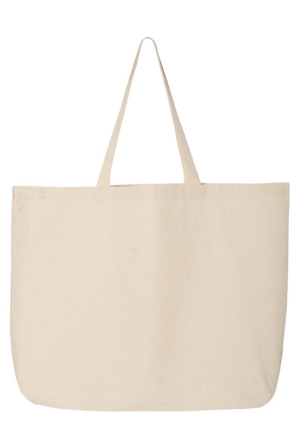 Candy Colors Merry And Bright Canvas Jumbo Tote Cheap - Image 3