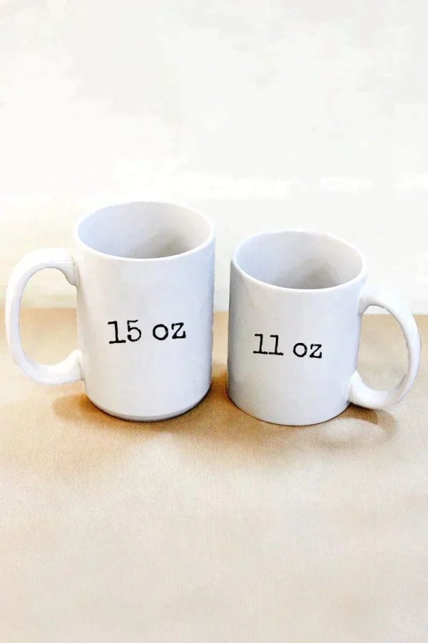 Doodle Dog Hearts Ceramic Mug on Sale - Image 2