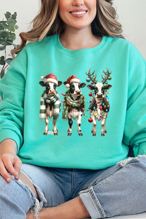 Christmas Moosical Unisex NuBlend Crew Sweatshirt Online Sale