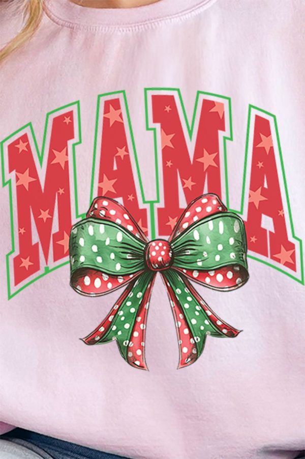 Arched Red And Green Mama Unisex NuBlend Crew Sweatshirt Sale - Image 2
