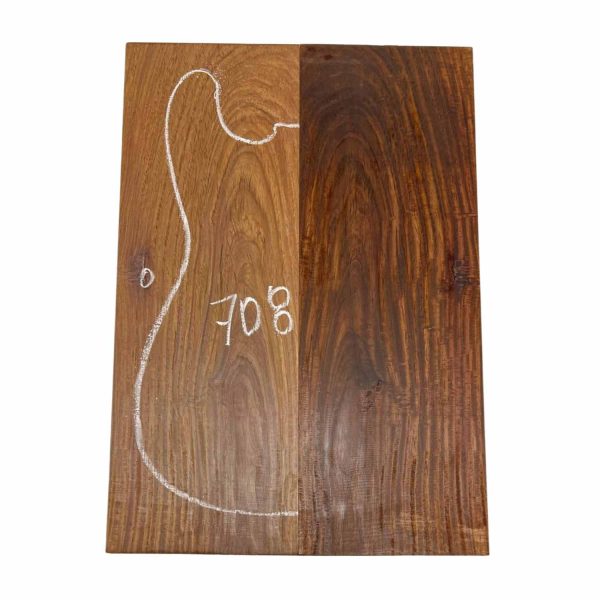 Honduras Rosewood Bookmatched Guitar Drop Top 21  x 7-1 4  x 3 8  #708 on Sale - Image 3
