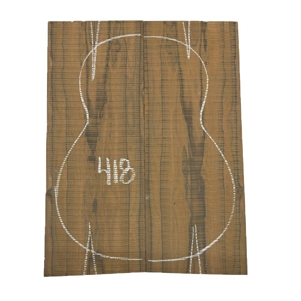 Ziricote Classical Guitar Back Seconds Set #418 on Sale