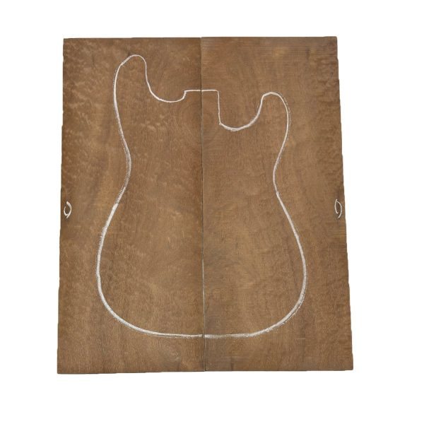 Quilted Curly Sapele Guitar Drop Tops - 21-1 2  x 9  x 1 4  #12 Fashion - Image 2