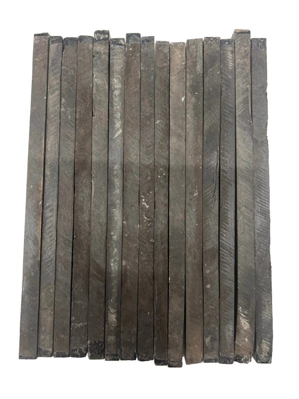 Gaboon Ebony 1 2” x 1 2” x 12” -Turning Square   Inlay   Decoration Wood Blanks Fashion - Image 3