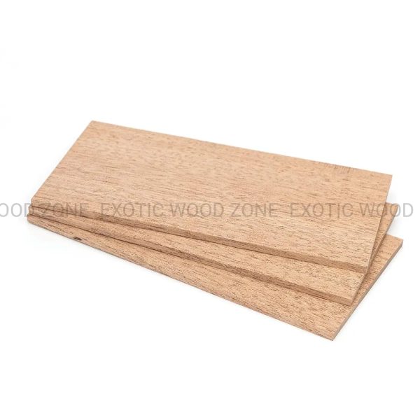 African Mahogany Wood Veneer | Marquetry Inlay - 200mm x 100mm x 4mm Online - Image 4
