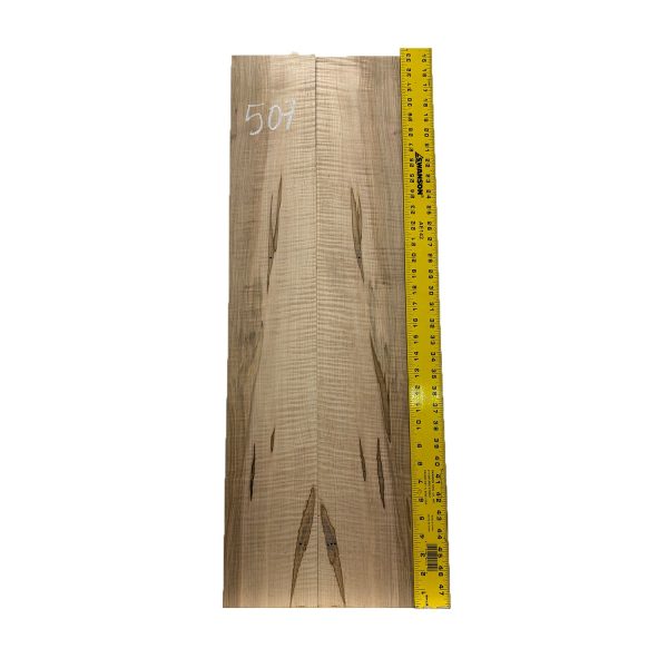 Flame Ambrosia Maple Classical Guitar Back and Side Set #507 on Sale - Image 5
