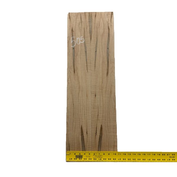 Flame Ambrosia Maple Classical Guitar Back and Side Set #505 Cheap - Image 4