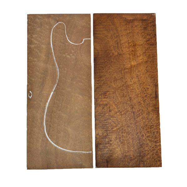Quilted Curly Sapele Guitar Drop Tops - 21-1 2  x 9  x 1 4  #12 Fashion - Image 4