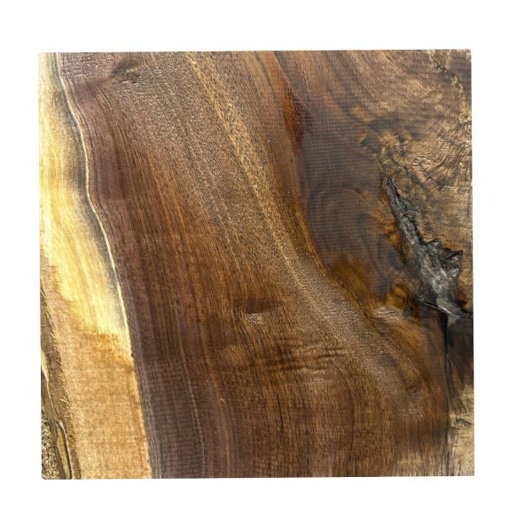 Black Walnut Lumber Live Edge Slab - 94 x 28  x 2  #136 For Sale - Image 3
