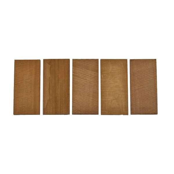 Pack Of 5 Guitar Head Plates | Flame Honduran Mahogany | 8  x 3-1 2  x 1 8  For Cheap - Image 2